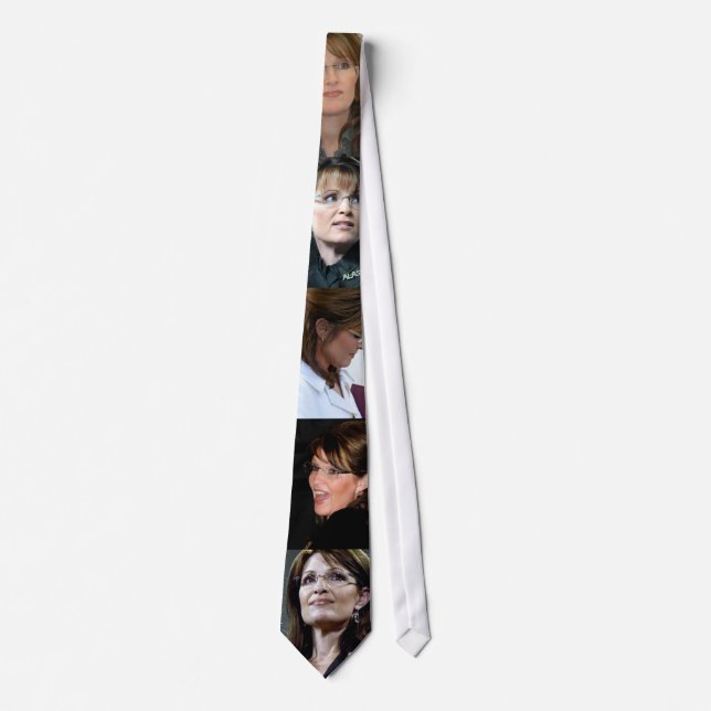 Corbata del Collage de Sarah Palin (Anverso)