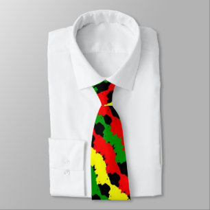 Corbata del cuello del patrimonio africano