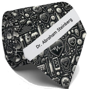 Corbata del Doctor Corbata de Oficina Médica