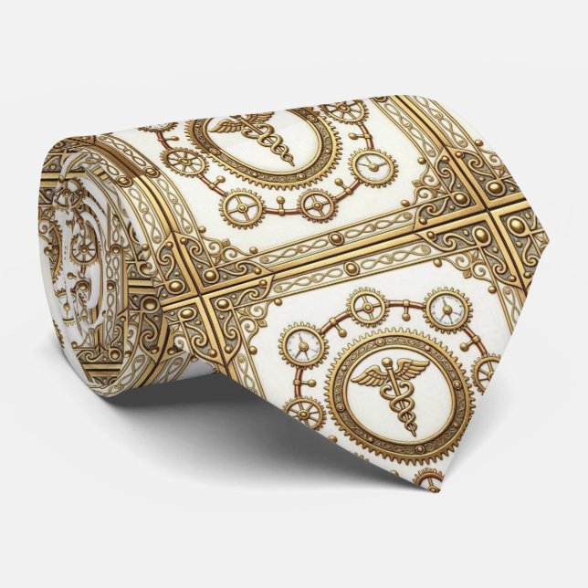 Corbata del Doctor | Corbata de Oficina Médica Ste (Enrollado)