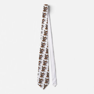 Corbata del personalizado Lil'Tiger (azulejos)