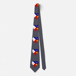 Corbata del sur de Luisiana del orgullo de Cajun