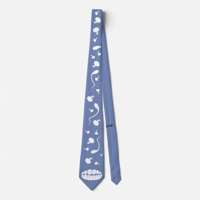 Corbata del TADPOLE de Vivian Stanshall (Anverso)