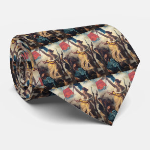 Corbata Delacroix - La Libertad guiando al pueblo Primer p
