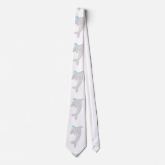 Corbata Delfín feliz