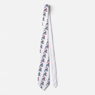 Corbata delfines santa