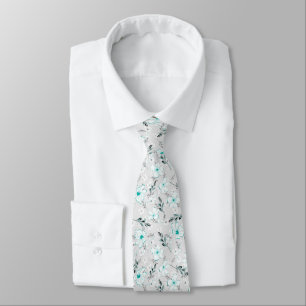 Corbata Delicado patrón floral.