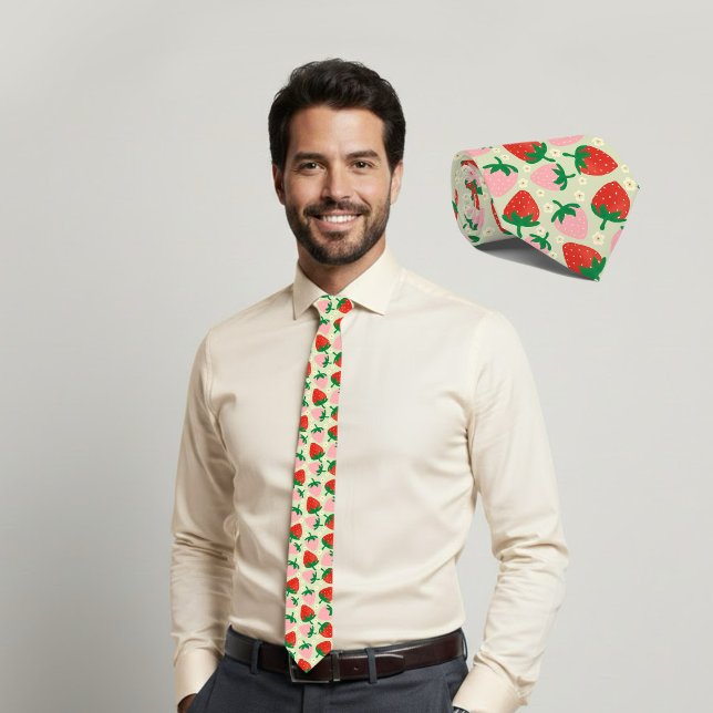Corbata Delicias Dulces de Frutas  Verde Oliva (Subido por el creador)