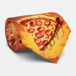 Corbata Deliciosa Pizza Slice Fun Necs