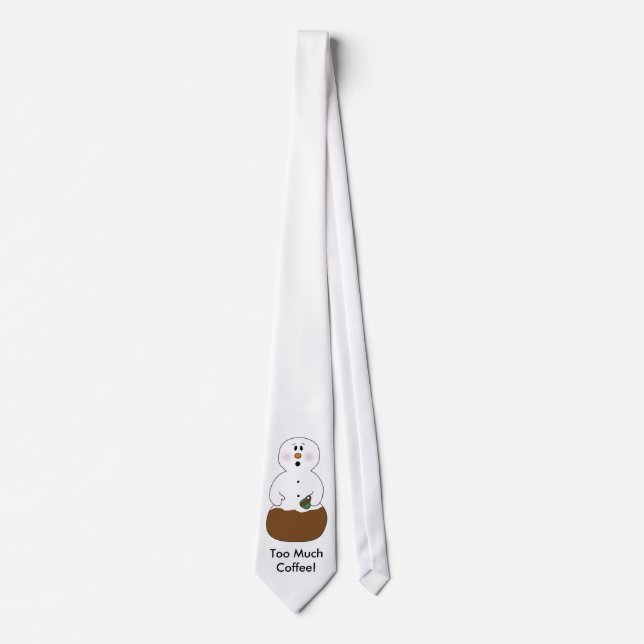 Corbata Demasiado té de café (Anverso)