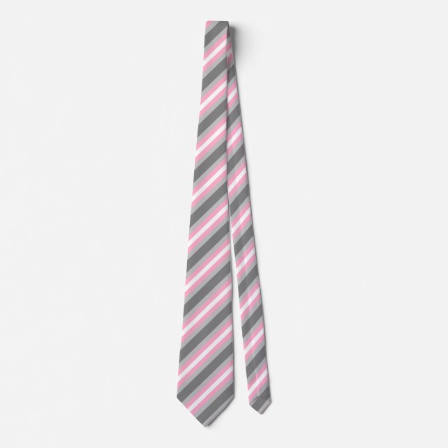 Corbata DemiGirl Stripes (Anverso)