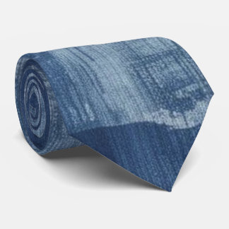Corbata Denim Blue Neck Tie