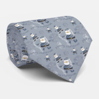 Denim Fashion Navidades Santa Pattern