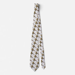 Corbata Deportes vintage, bateador de beisbol enojado