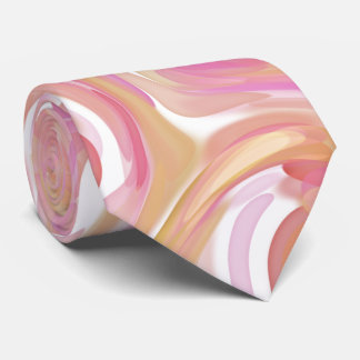 Corbata Desierto Rosa Swirl Necktie