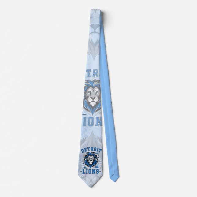 Corbata Detroit Lions  fútbol (Anverso)
