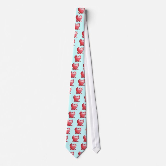Corbata Devil Heart (Anverso)