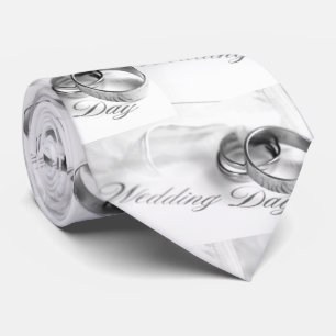 CORBATA ***DÍA DE BODA*** TIE *CON BANDAS BODAS**