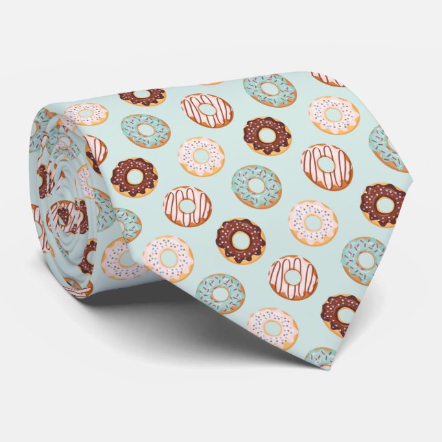 Corbata Día de Donut (Enrollado)