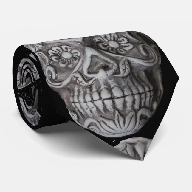 Corbata Día de la Calavera del Azúcar en el Thunder_Cove m (Enrollado)