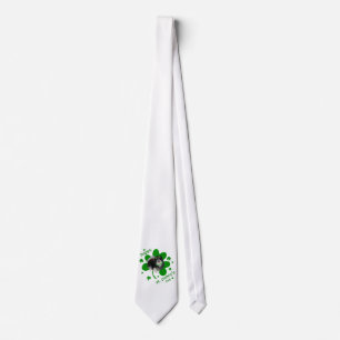 Corbata Día de San Patricio de Pomerania Negra