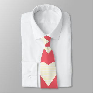 Corbata Día de San Valentín Corazones de Amor