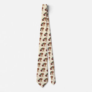 Corbata Día de San Valentín vintage victoriano Querubín y