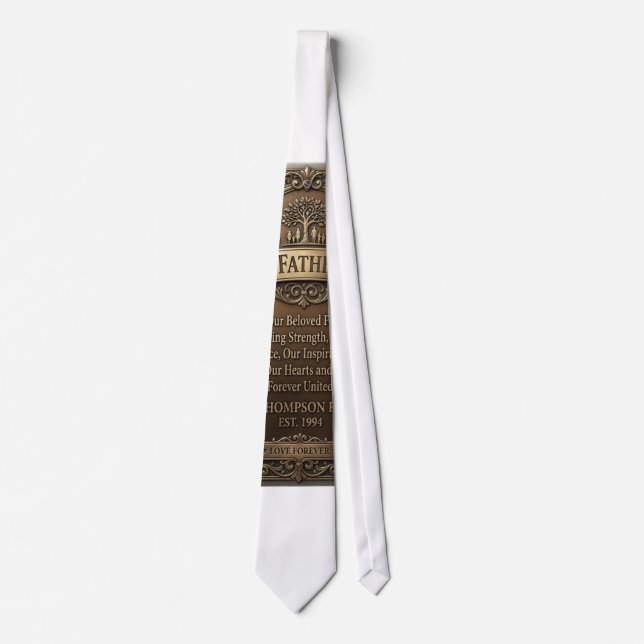 Corbata Día del Padre (Anverso)