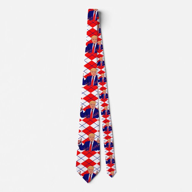 Corbata día del padre donald trump (Anverso)