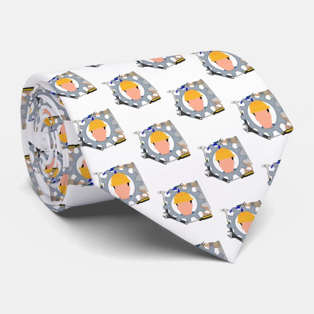 Corbata Día del Trabajo (Enrollado)