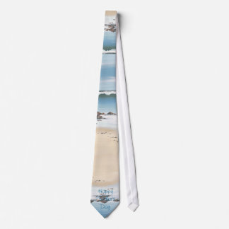 Corbata día en el lazo playa-Feliz del día de padre