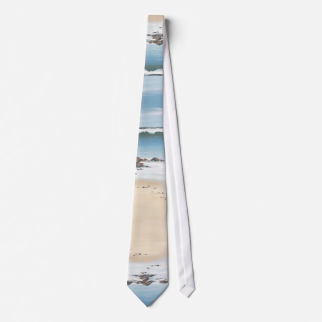 Corbata día en el playa-llano (Anverso)