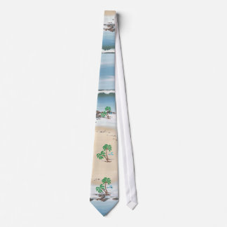 Corbata día en la playa