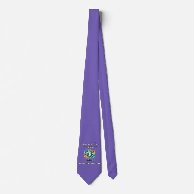 Corbata Día Internacional para la Erradicación de la Pobre (Anverso)
