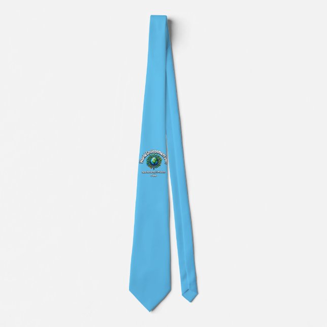Corbata Día Mundial del Medio Ambiente (Anverso)