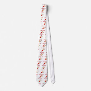 Corbata Diablo gracioso de San Valentín Cupido
