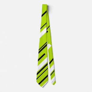 Corbata Diagonals - Lime Green