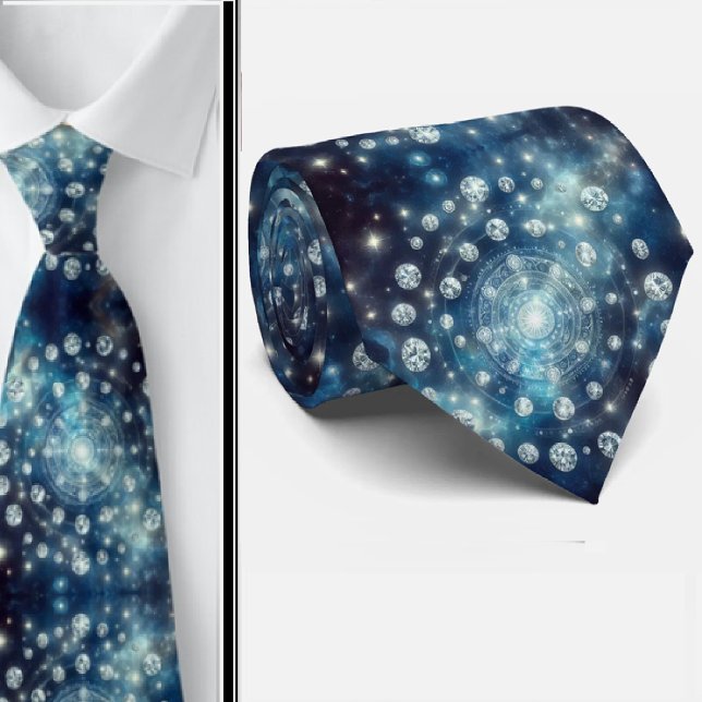Corbata Diamante de Patrón Celeste (Subido por el creador)