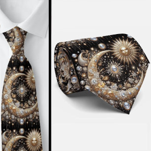 Corbata Diamante de Patrón Celeste