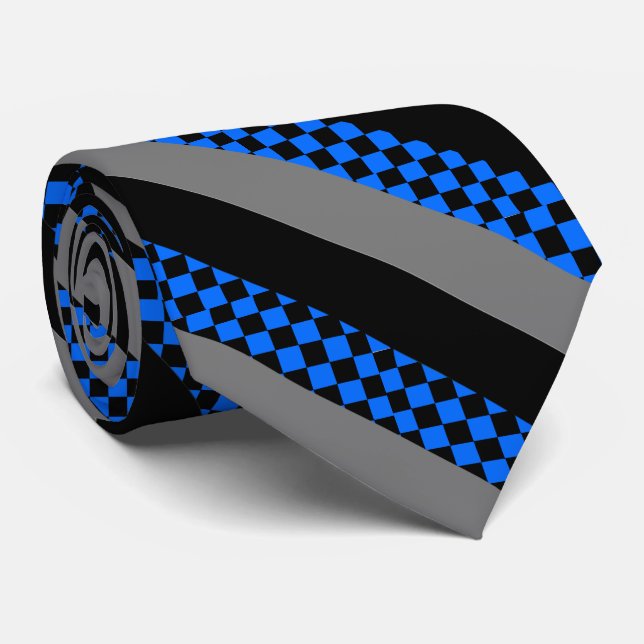 Corbata Diamante negro (Enrollado)