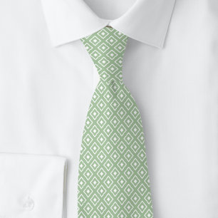 Corbata Diamante Rallado de Eucalipto