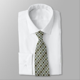 Corbata diamante verde