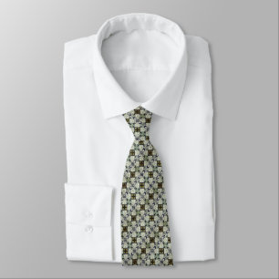 Corbata diamante verde