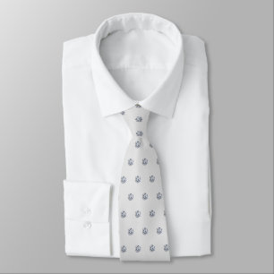 Corbata Diamantes elegantes sobre gris plata