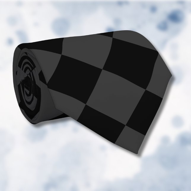 Corbata Diamantes negros y húmedos - Elegantes y sin tiemp (Subido por el creador)