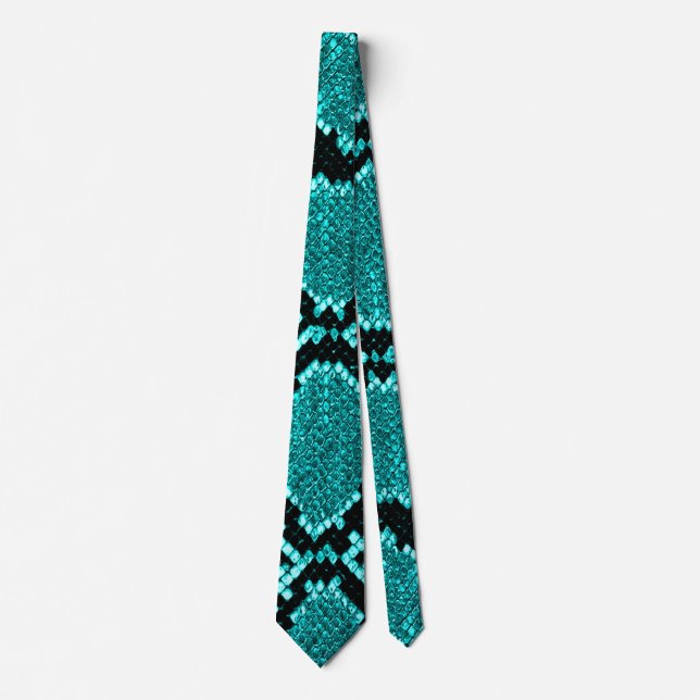 Corbata Diamond Rattlesnake Snake Skyaqua (Anverso)