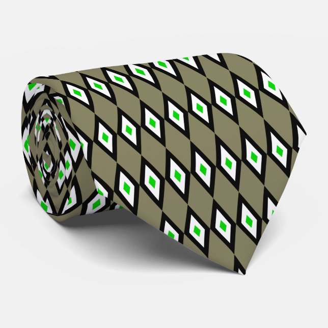Corbata Diamonds Tie (Enrollado)