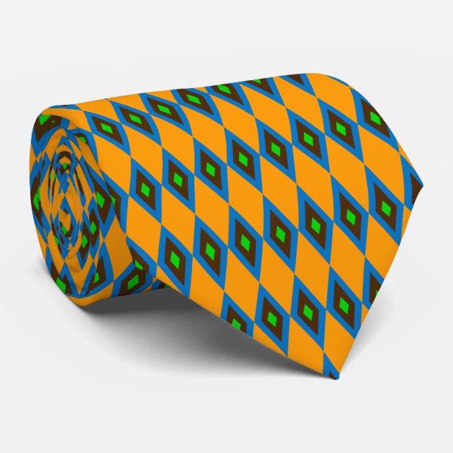 Corbata Diamonds Tie (Enrollado)