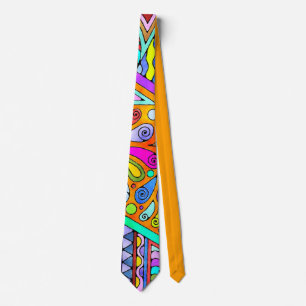 Corbata Dibujado a mano por EDDArt - Blah Blah Blah 1