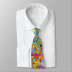 Corbata Dibujado a mano por EDDArt - Blah Blah Blah 1